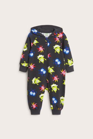 Kappahl | Sweatshirtdress med hette Babblarna | Svart
