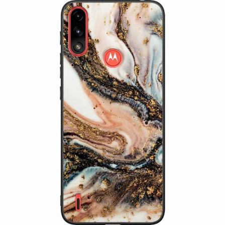 Motorola Moto E7i Power Svart Skal Extra