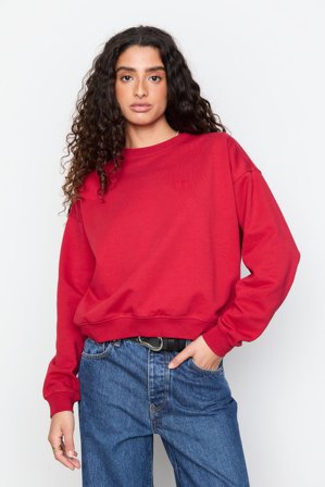 CAMILLA PIHL - Mara Sweatshirt - Red SizeXXL