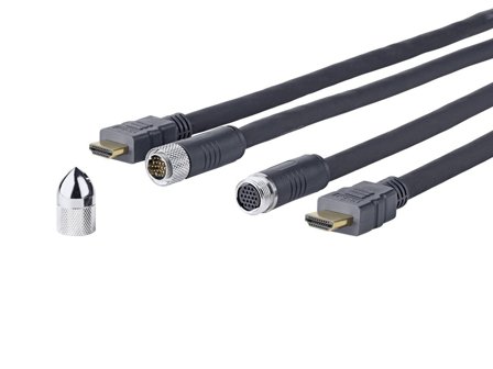 VIVOLINK Pro Cross Wall - HDMI-kabel med Ethernet - 20 m