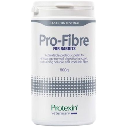Protexin Veterinary - Pro-Fibre Kanin og smågnagere 800g - Veterinær - Dyrehelse - Mage - ZOO.no
