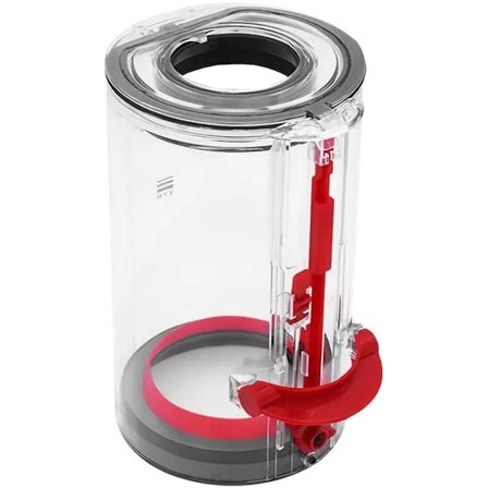 Ledningsfri støvsuger erstatningsstøvbeholder - kompatibel med V10-serien - transparent plast med håndtag