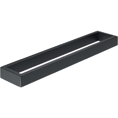 Kylpyhuoneen pyyherengas, pyyheteline, musta ruostumaton ter s