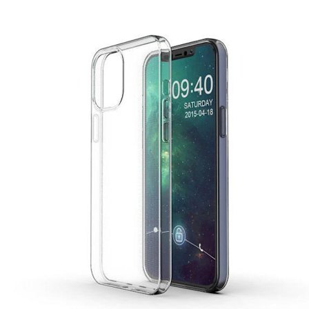 Mobilskal TPU iPhone 12/12 Pro - Transparent