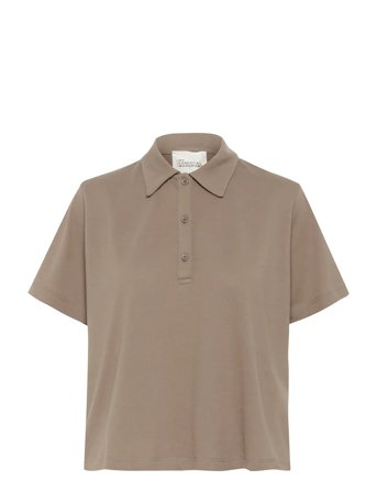 Abbymw Polo Tee Brown My Essential Wardrobe