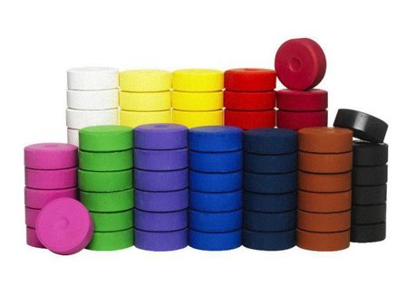 PLAYBOX Färgblock 44 mm, cerise 6/fp - Lyreco - Skola och förskola - Målarfärg och tillbehör - Färgblock