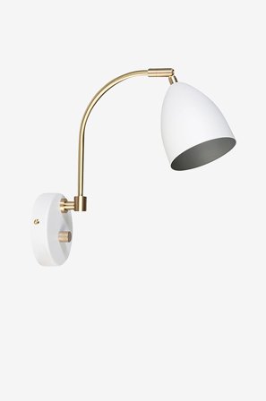 Belid - Vegglampe Deluxe - Hvit - Vegglamper - Fra Homeroom