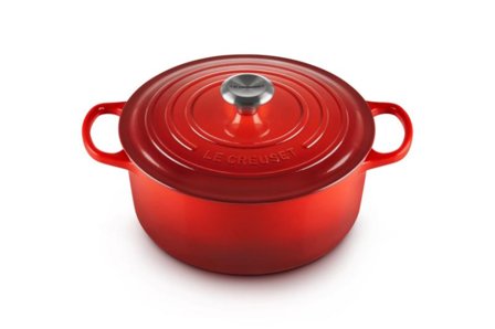 Le Creuset Støpejernsgryte Signature Cerise 5,3L