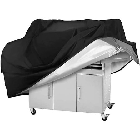 Grillöverdrag, 420d Oxford presenning, vind/sol/vattenbeständig (145*61*117cm)