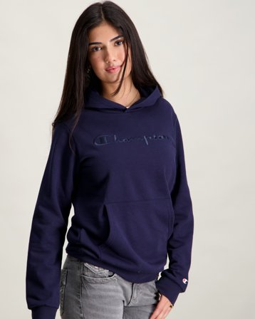 Champion Hooded Sweatshirt Blå Hoodies/Hættetrøjer Pige - Kids Brand Store