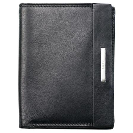 Adax Edinburg Malte lille 2 fløjet skindpung Sort, Dame Punge og Kortholder, Størrelse: ONE Size