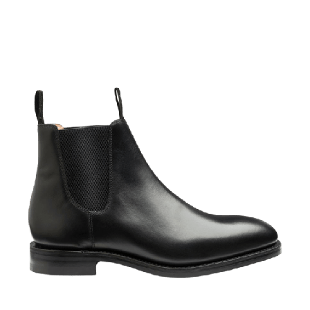 Loake Chatsworth Black Calf Skor Herr Svart 8