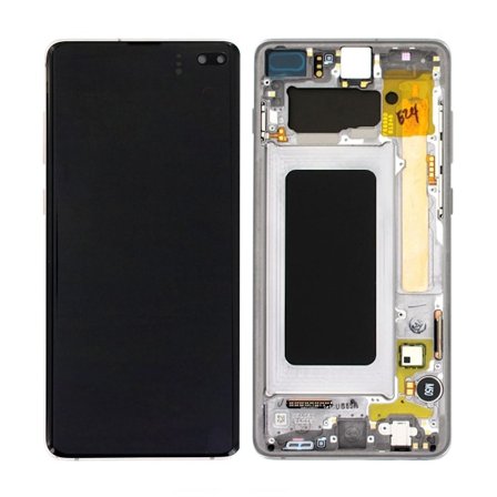 Samsung Galaxy S10 Plus (SM-G975F) Skärm med LCD Display Original - Svart