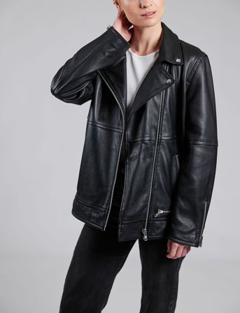 Jofama Wilma Boxy Biker - Black - 34