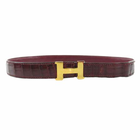 Hermès Vintage, Belts Rood, Dames, Maat:ONE Size