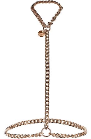 Taboom Statement Harness S/M Bondage-kaulapanta ja hihna