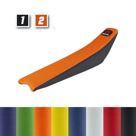 24MX Tvåfärgat Personaliserat Sadelöverdrag - Yamaha YZ 125 1996-2026