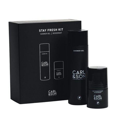 Carl & Son Stay Fresh Kit 1 sæt, Gaver, Skincare, Gaveæsker