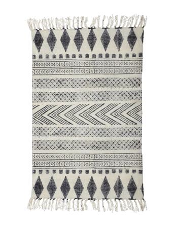 Block Tæppe Home Textiles Rugs & Carpets Wool Rugs Grey House Doctor
