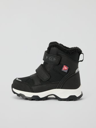 Polarn O. Pyret - Waterproof padded winter boots - 27 - Childrenswear - black