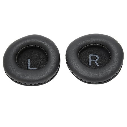 Udskiftnings ørepuder Pude Betræk Universal 90mm Runde Hovedtelefoner Headset Tilbehør