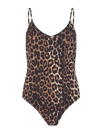 Becksöndergaard Leopa Bea Swimsuit - Multi/patterned - S