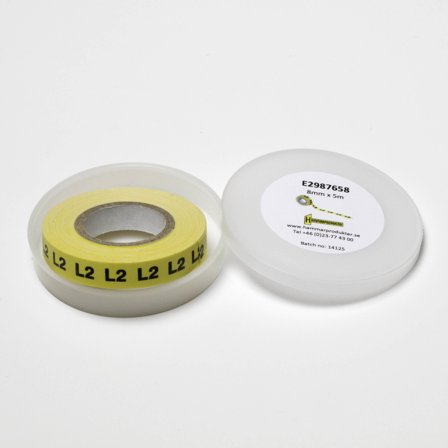 Hammarprodukter INF03036 Fasemarkeringsteip 5 m L2, Maskintilbehør & forbruk
