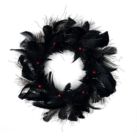 Simuleret Dekoration Krans Realistisk Til Halloween Fester