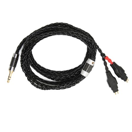 3,5 mm hodetelefonkabel for Sennheiser HD580 HD600 HD650 HD25 HD545 HD565 HD535 HD660S 2m/6,6ft