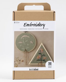 Kirjontapakkaus Kukat-Creativ Company