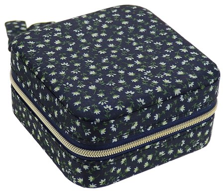 Senze Smykkeskrin med Blomsterprint, Tøj & Bolig, Smykker, Øvrigt