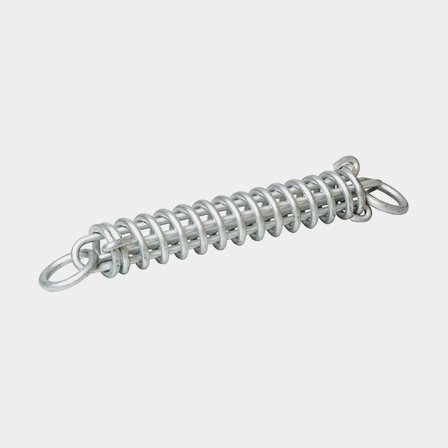 Molla d'ormeggio 1852-Marine, con anelli, acciaio zincato, 200 mm