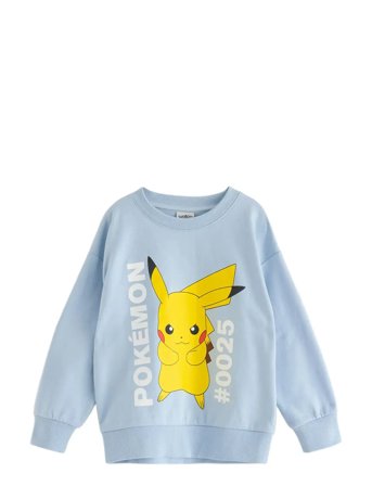 Lindex Sweatshirt Pokemon - Blue - 122