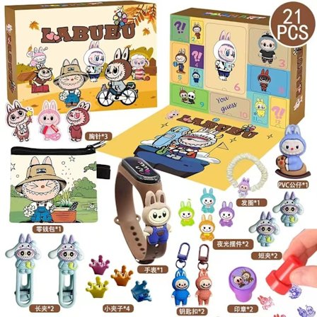 2025 Julekalender 2025 Minecraft, 24 Dage med Legetøjsfigurer Byggeklodser Julekalender Drenge Overraskelsesgave