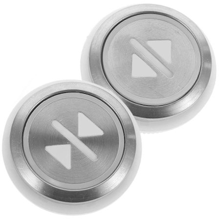 2 stk. Elevator Udskiftningsknapper Elevator Trykknap Liftknap Elevator Åben- og Lukkeknapper