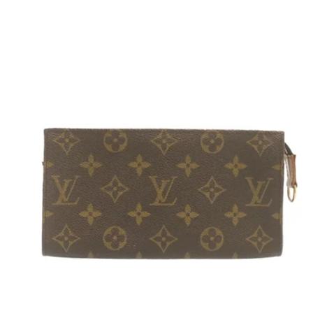 Louis Vuitton Vintage, Pre-owned Canvas louis-vuitton-bags Bruin, unisex, Maat:ONE Size