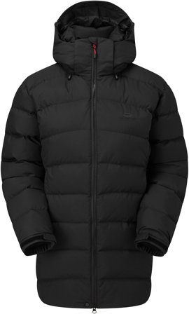 Mountain Equipment Lightline Eco Parka naisten talvitakki, musta