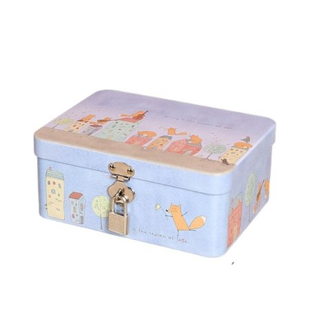 Plåtlåda Skrivbordsförvaringslåda EE{HH}