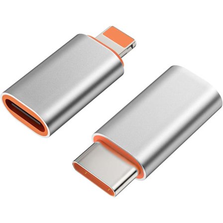 2025 Senaste Modell USB C Hona till Lightning Hane Adapter & Lightning Hona till USB C Hane Adapter För iPhone 15/14/13/iPad/AirPods/MacBook