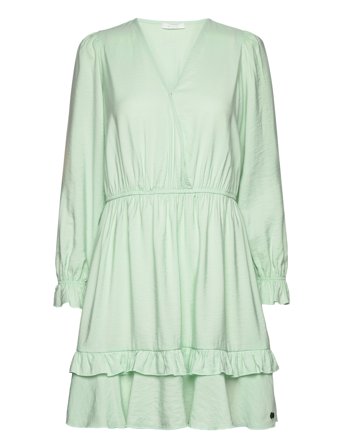 Amavida Short Boho Dress Green Tamaris Apparel