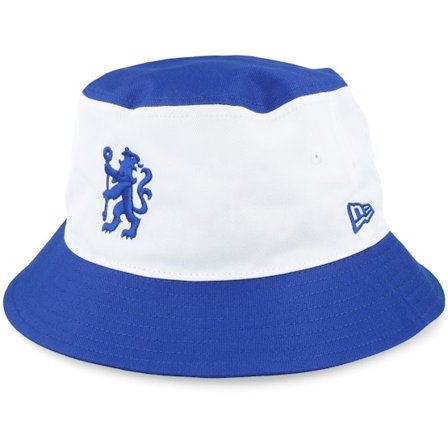 New Era - Football Blu bucket Cappello - Chelsea Colour Block Cobalt/White Bucket @ Hatstore