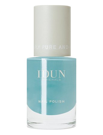 IDUN Minerals Nail Polish Azurit - Blue - 11ML