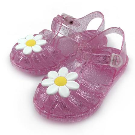 Flickor Ankelrem Platta Sandaler Closed Toe Dress Sandal