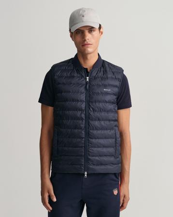 GANT Uomo - Gilet bomber imbottito leggero - Taglia M - - Uomo - Vests