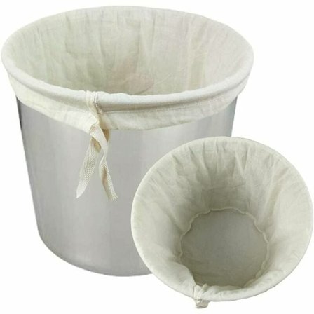 Ølbrygningspose Hjemmebrygningspose til øl Vin Marmeladesække med frugtmælk og yoghurt (pakke med 2) KLB