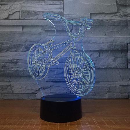 Rakastan sinua kuuhun ja takaisin, 3d-illuusiolamppu Kukka, Karhu 3d-visuaalinen yövalo, Rakastan sinua lahjat Hänelle Lamput aikuisille, Rakkausvalot
