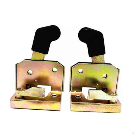 2x Gaffeltruck Dørlås Reservedele Universelt Tilbehør Låsehåndtag Sæt til Traktor