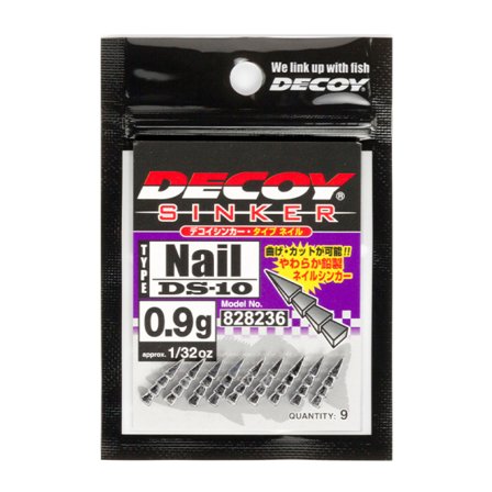 Decoy DS-10 Sinker Type Nail - 1.8g