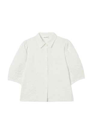 Carin Wester Blus med puffärm MARISSA Blusar Vit 36