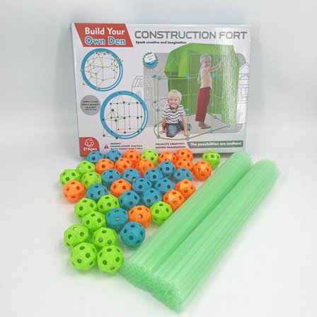 Barnens fortbyggnadssats 120 st byggleksaker